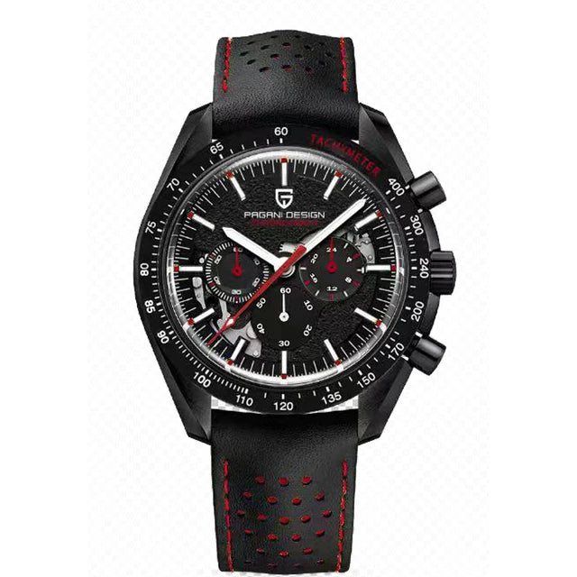 2023 New Men Watches PAGANI DESIGN Brand Luxury Leather Casual Quartz Chronograph Waterproof 100M Clock Relogio Masculino 1779