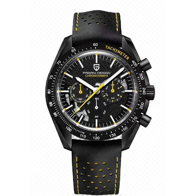 2023 New Men Watches PAGANI DESIGN Brand Luxury Leather Casual Quartz Chronograph Waterproof 100M Clock Relogio Masculino 1779