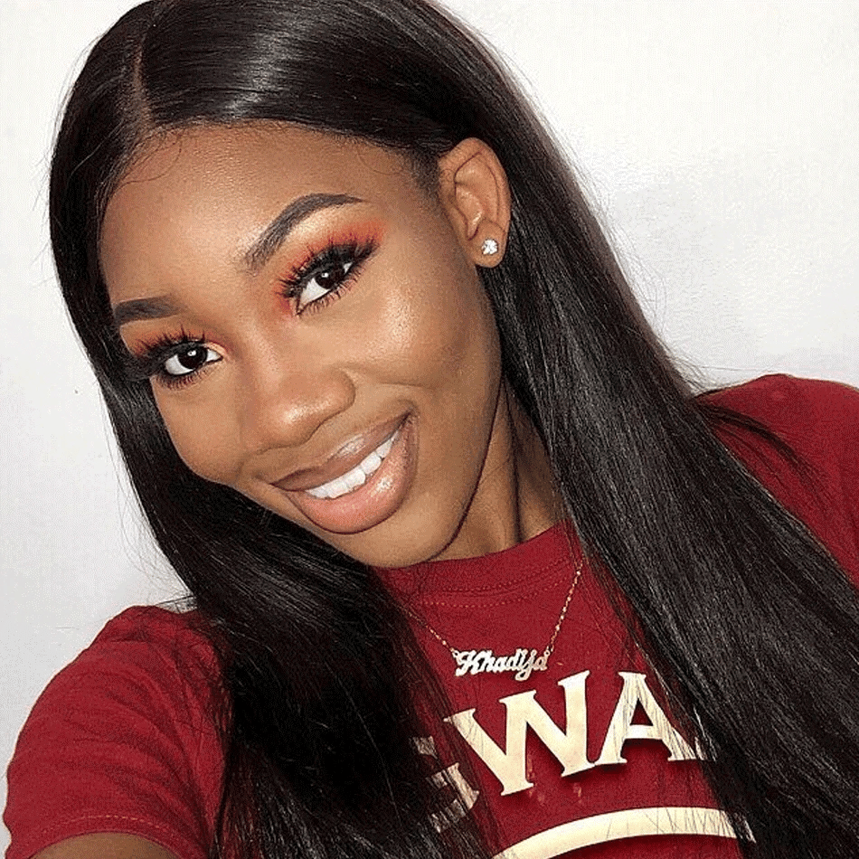 Brazilian Virgin Human Hair Straight Extension 3 Bundles Deal 100%Unprocessed Intact Cuticle New Star Long 11A Raw Hair Weaving