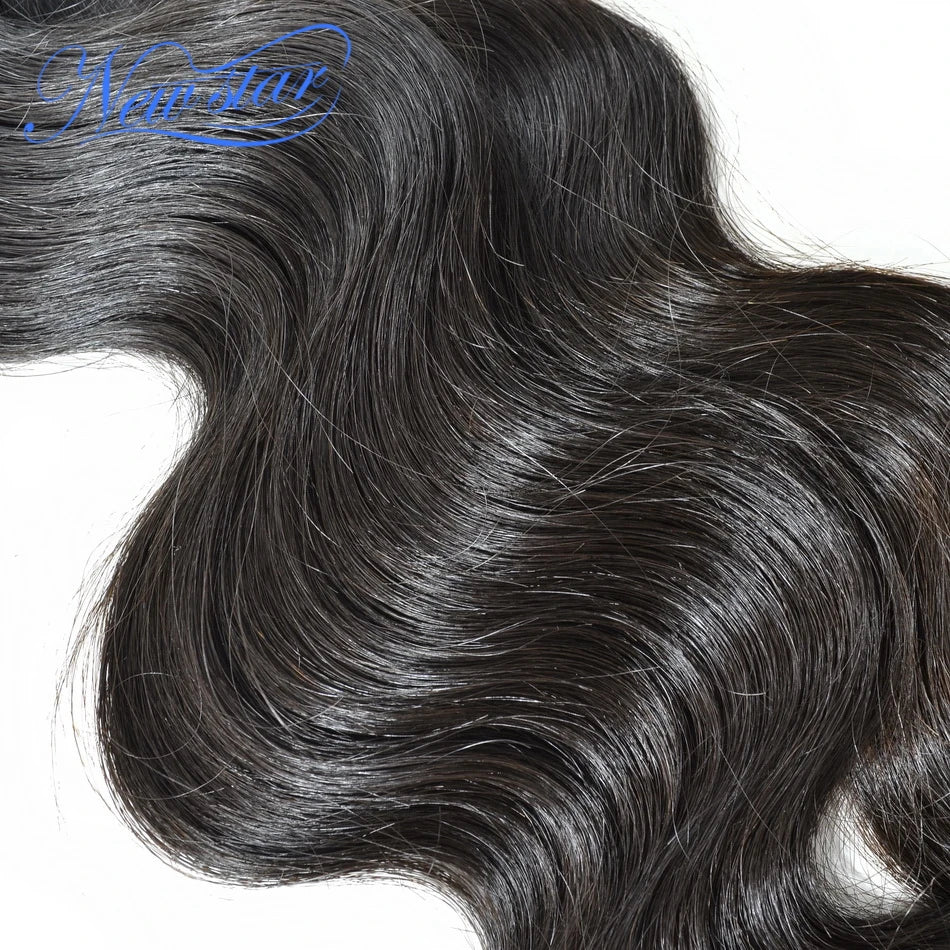 Peruvian Body Wave Hair 4 Bundles New Star 11A Virgin Human Hair Weave Extension Natural Color Hair Unprocessed Raw Hair Weaving