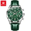 OLEVS Brand 2945 Men's Watches Chronograph Moon Phase Calendar Fashion Quartz Watch for Man Original SmartWatches Reloj Hombre