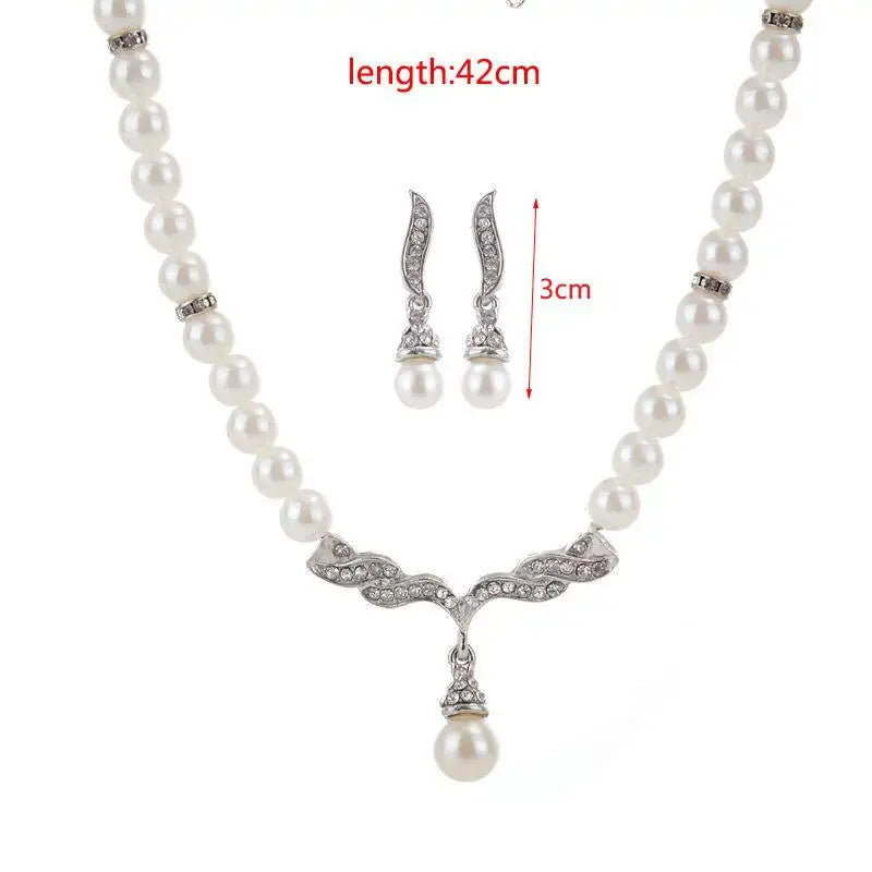 Pearl Necklace Collier Femme Collares Statement Multilayer Choker Statement Jewelry Women Simulated Pearl Necklaces & Pendants