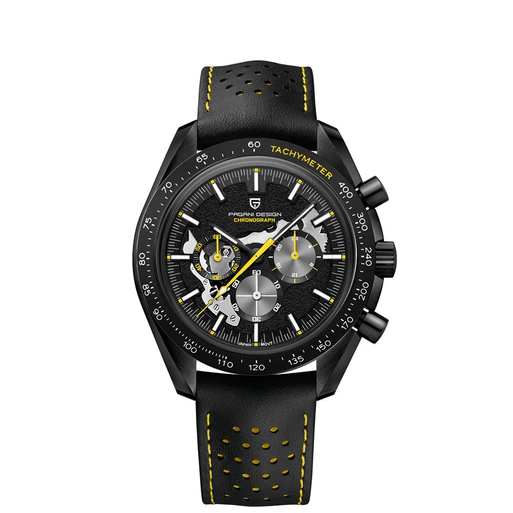 2023 New Men Watches PAGANI DESIGN Brand Luxury Leather Casual Quartz Chronograph Waterproof 100M Clock Relogio Masculino 1779