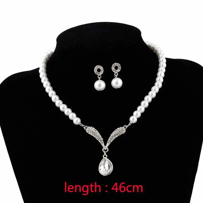 Pearl Necklace Collier Femme Collares Statement Multilayer Choker Statement Jewelry Women Simulated Pearl Necklaces & Pendants