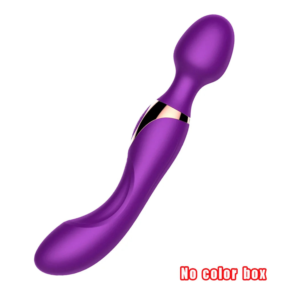 2024 power 10 speed Big Vibration for Women Dual Heads Vibration AV Wand Body Massager Sex Toy For Woman Female Sex Products
