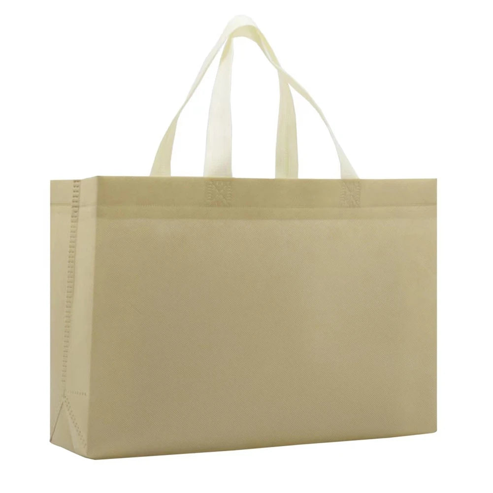 Women Foldable Shopping Bag Reusable Eco Large Unisex Fabric Non-woven Shoulder Bags Tote Grocery Cloth Bags Pouch