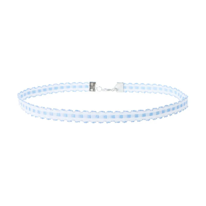 Necklace for Women Short Clavicle Lace Sexy Hearts Pearl Leaf Bow Butterfly Star Choker Lady Party Jewelry Girl Gift