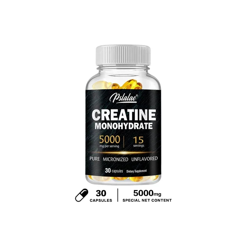 Creatine Monohydrate - Build Muscle, Improve Athletic Performance, Fitness, Energy Production