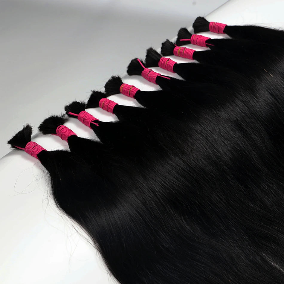 BHF Bulk Human Hair For Braiding No Weft Human Hair Bundles Original Vietnamese Hair Human Hair For Braids