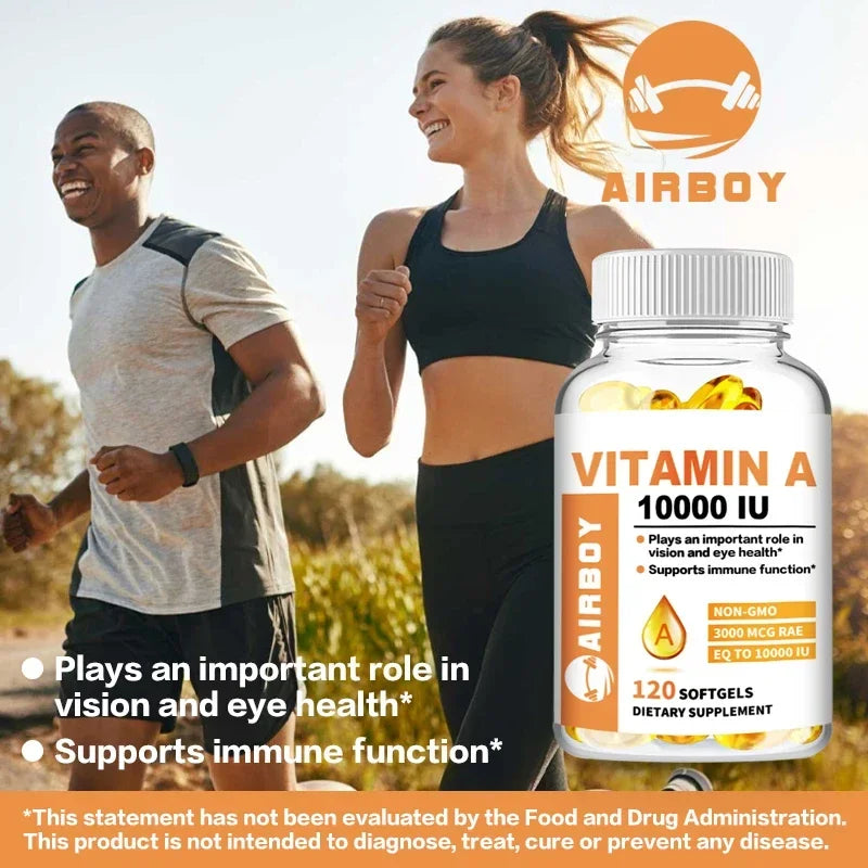 Vitamin A - Supports Healthy Skin and Eyes, Antioxidant, Beneficial for Vision
