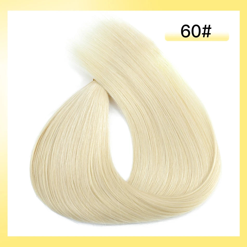 No Weft Vietnamese Hair Human Hair Bulk 613 100% Virgin Remy Straight Hair Bulk 99j Real Natural Hair Extension Grey Blond Hair