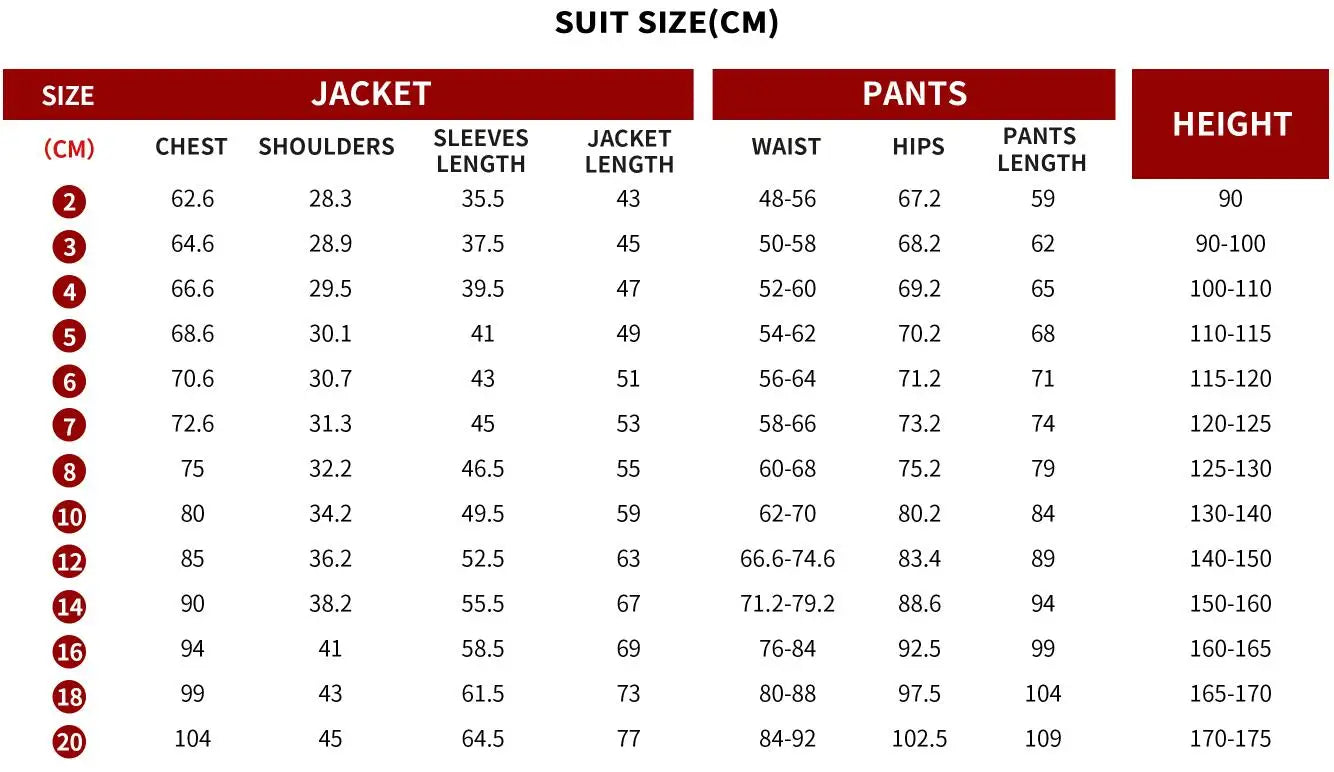 Boys Slim Fit Suits 5 Pieces Set Kids Blazer Vest Pants Shirt Bowtie  Jacket With Gold Rims For Wedding Party Prom
