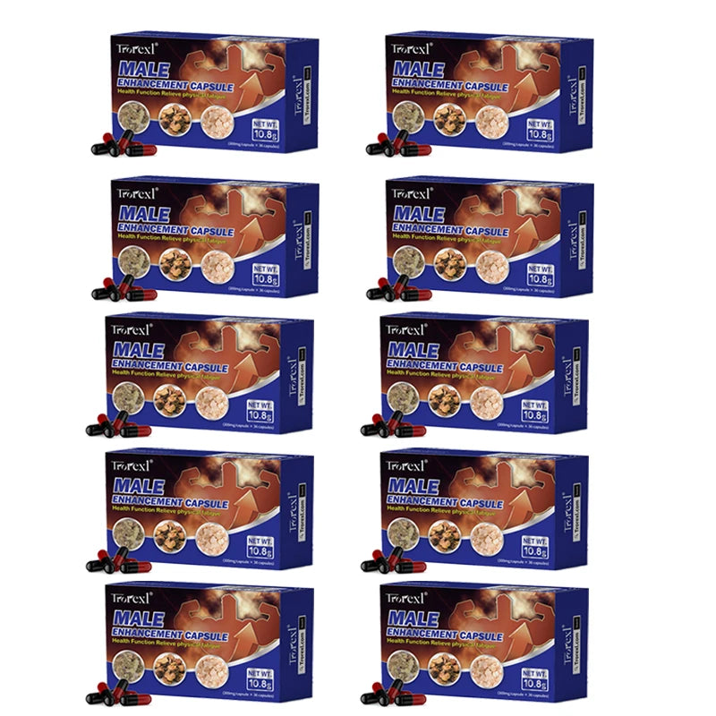 Best Male Supplements, Energy and Endurance Support - Booster for Men - Men's Muscle Enlargement