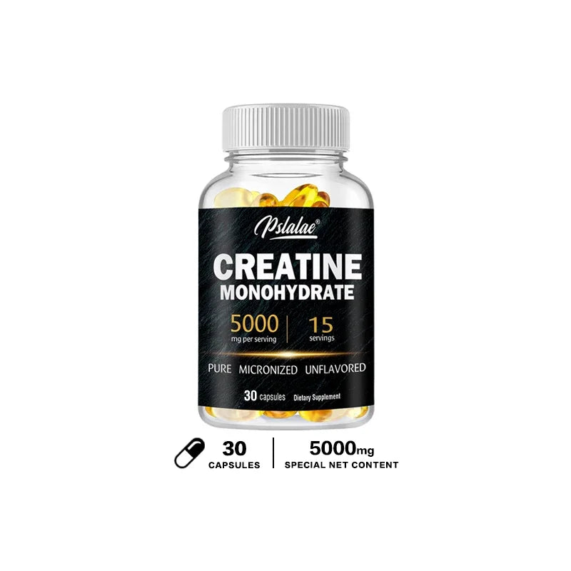 Creatine Monohydrate Gluten-Free Supplement, Non-GMO