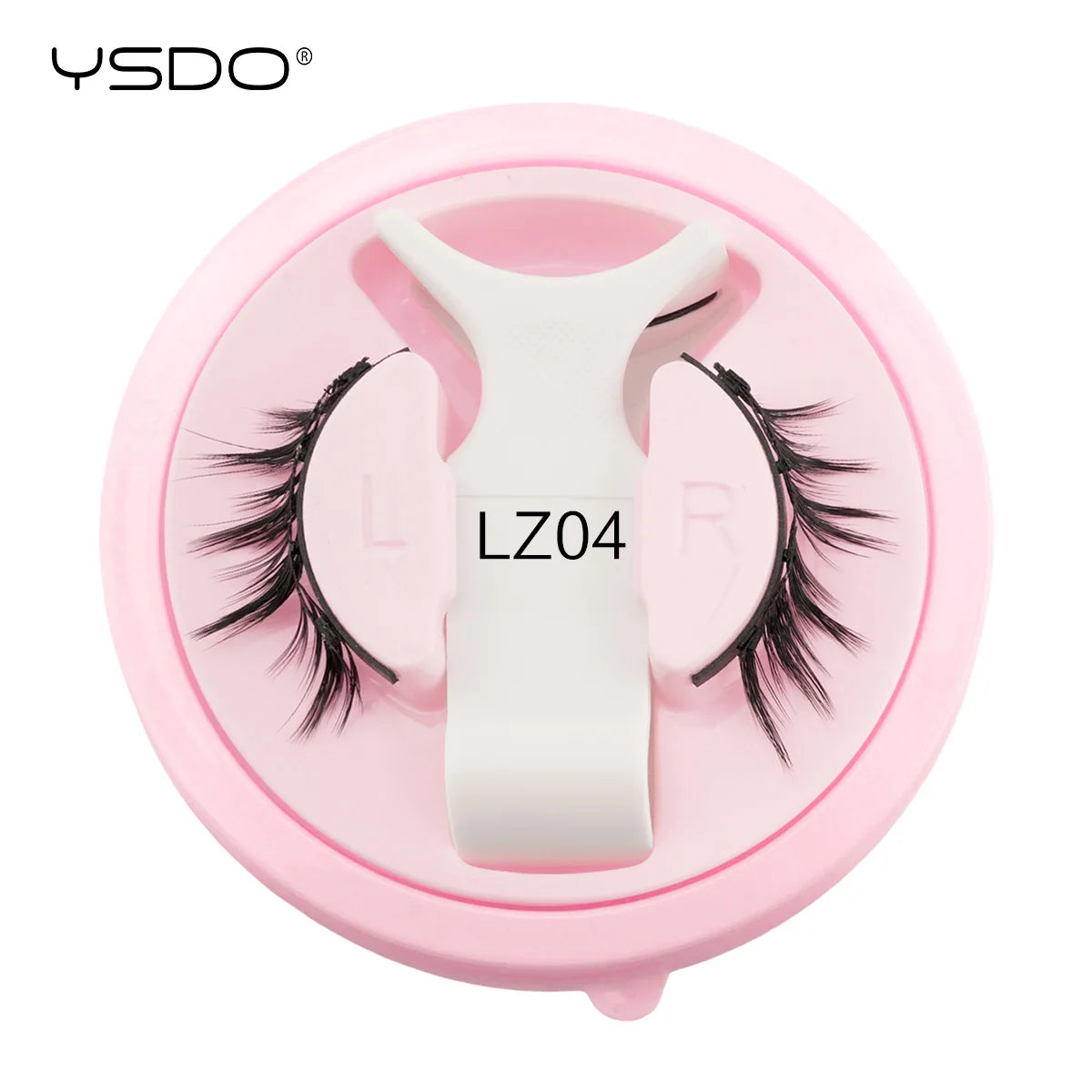 YSDO 1 Pair Magnetic Eyelashes Long-Lasting No Glue Needed Magnetic False Lashes Reusable Makeup Soft Faux 3D Mink Eyelash Tools