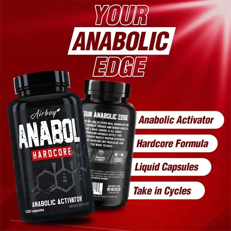 Anabol Hardcore Supplement - Anabolic Muscle Building Supplements That Promote Muscle Protein Synthesis and Increase Strength