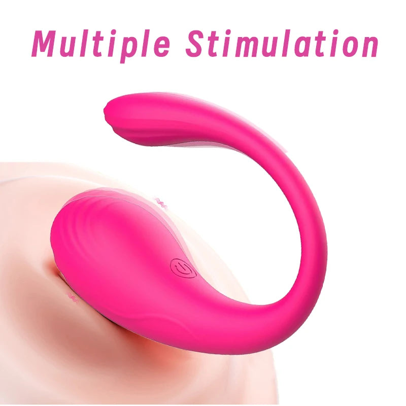 Wireless App-Controlled Vibrating Toy for Women Wearable Vibrator 9 Vibration Massager Long Distance Vagina Stimulator Sex Toy