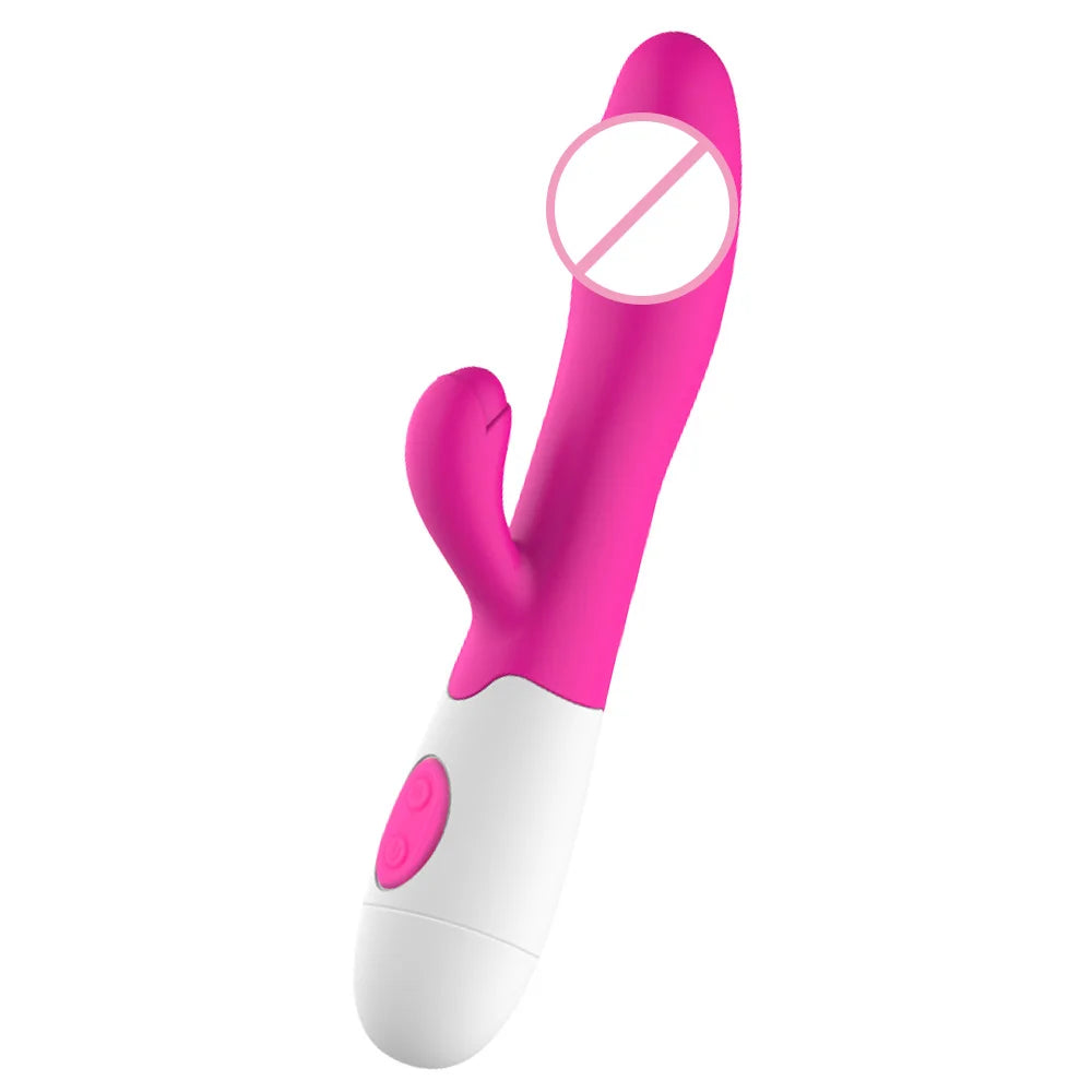 Vibrators For Women Vagina Massage 30 Frequency Dual Vibrating Erotic G-spot Masturbator Sex Toys