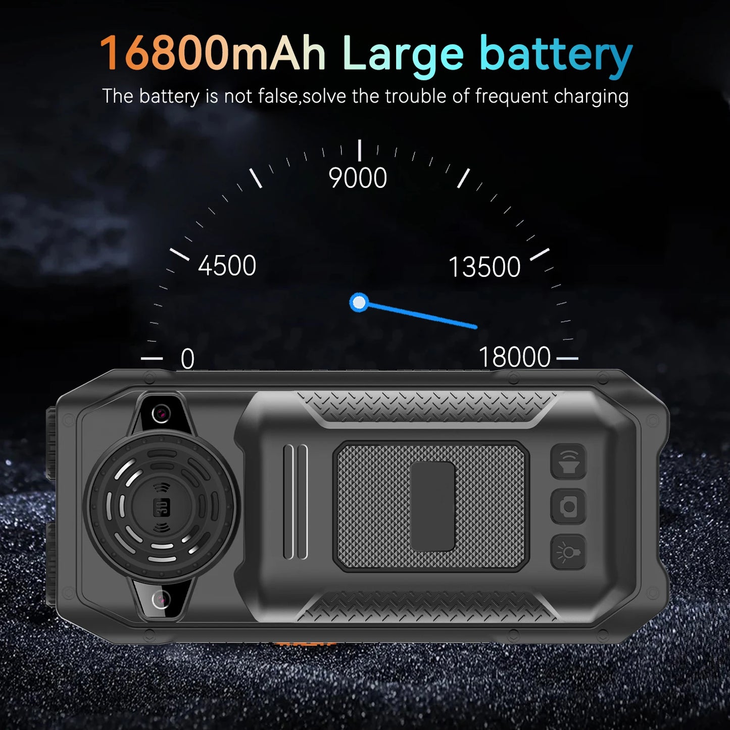 Rugged Mobile Phone M6000 GSM 2G Network 4 SIM Cards Magic Voice 3.5mm Jack 2.4'' Display Big Keyboard Cellphone For Elderly