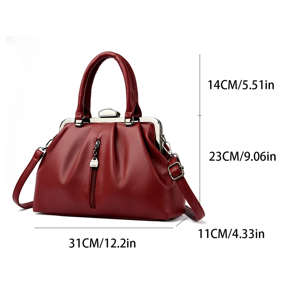 Brand Fashion Handbags Women Bag Designer Casual Tote Bag High Quality PU Leather Shoulder Crossbody Bags for Women