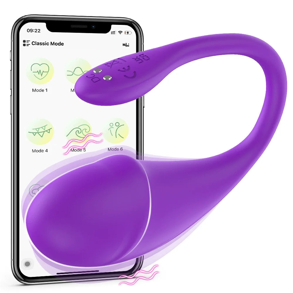 APP Vibrating Egg for Women Vaginal Vibrator G Spot Stimulator Dildo Clitoris Massager Sex Toy for Couple Adult 18+