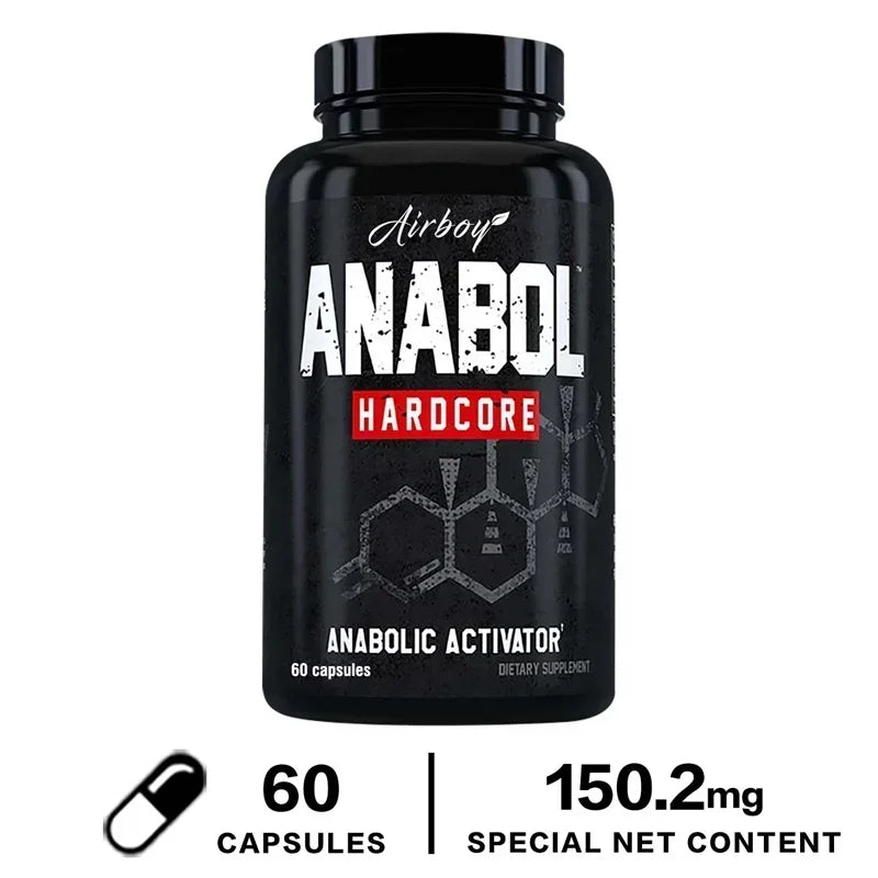 Anabol Hardcore Supplement - Anabolic Muscle Building Supplements That Promote Muscle Protein Synthesis and Increase Strength