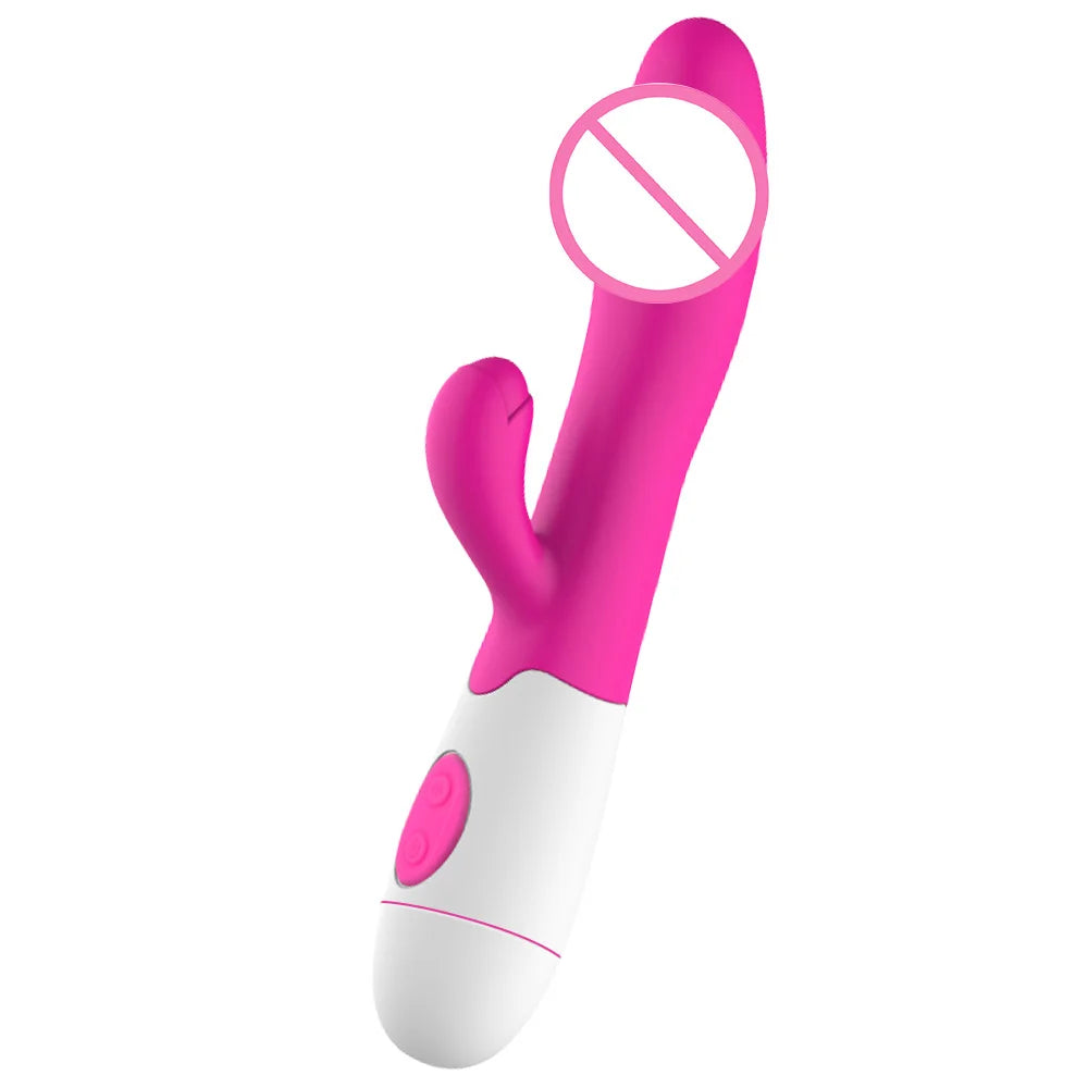 Vibrators For Women Vagina Massage 30 Frequency Dual Vibrating Erotic G-spot Masturbator Sex Toys