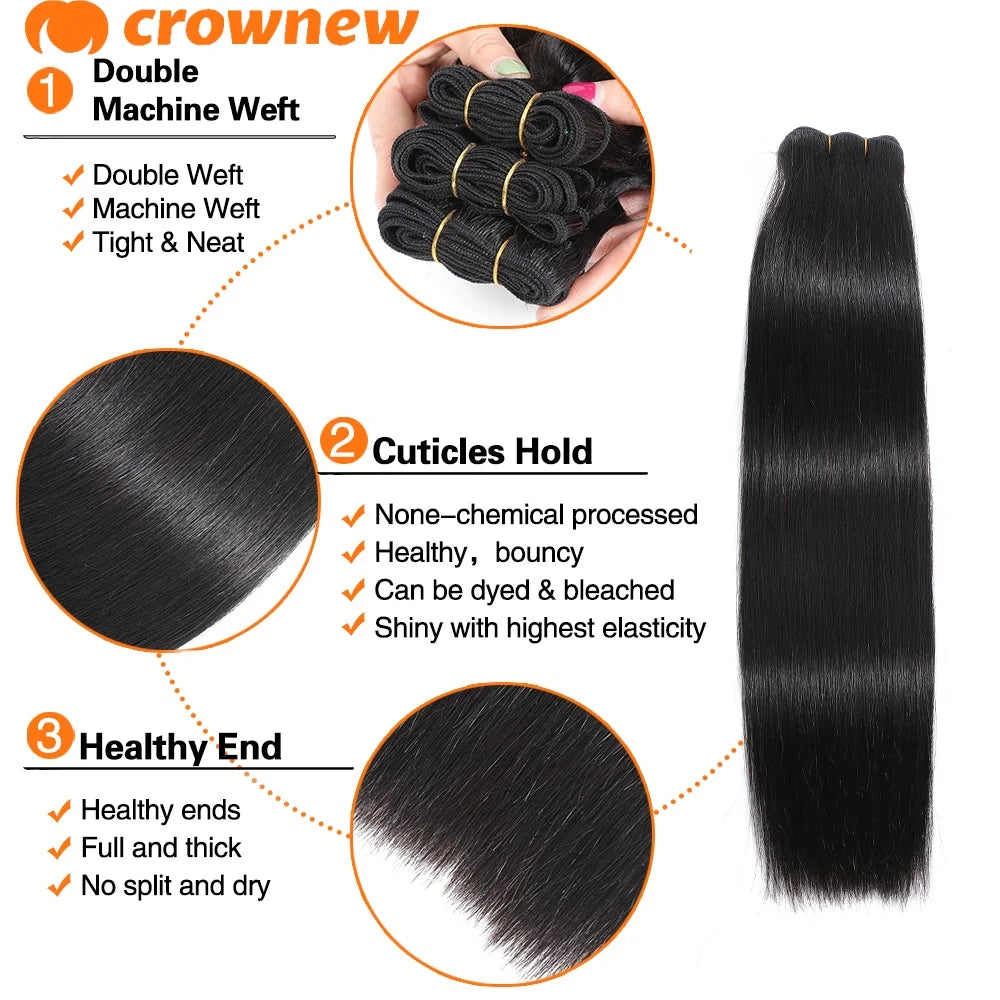 Bone Straight Human Hair Bundles 16A Super Double Drawn Vietnamese Raw 36 Inch Human Hair Bundles 100% Human Hair Cheap On Sale