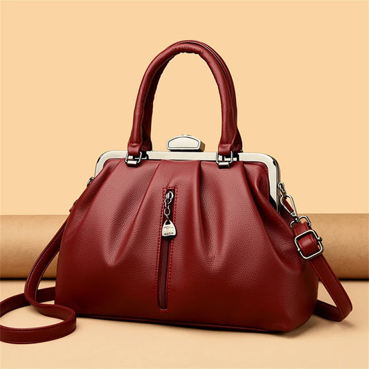 Brand Fashion Handbags Women Bag Designer Casual Tote Bag High Quality PU Leather Shoulder Crossbody Bags for Women