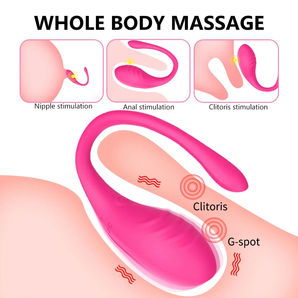 Wireless Control Vibrator for Women Dildo Panties Wear Vibrating Egg Vaginal G Spot Massager Female Masturbator Adults Sex Toys