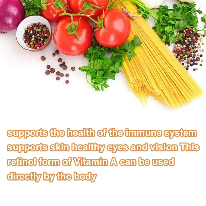 Vitamin A - Supports Healthy Skin and Eyes, Antioxidant, Beneficial for Vision