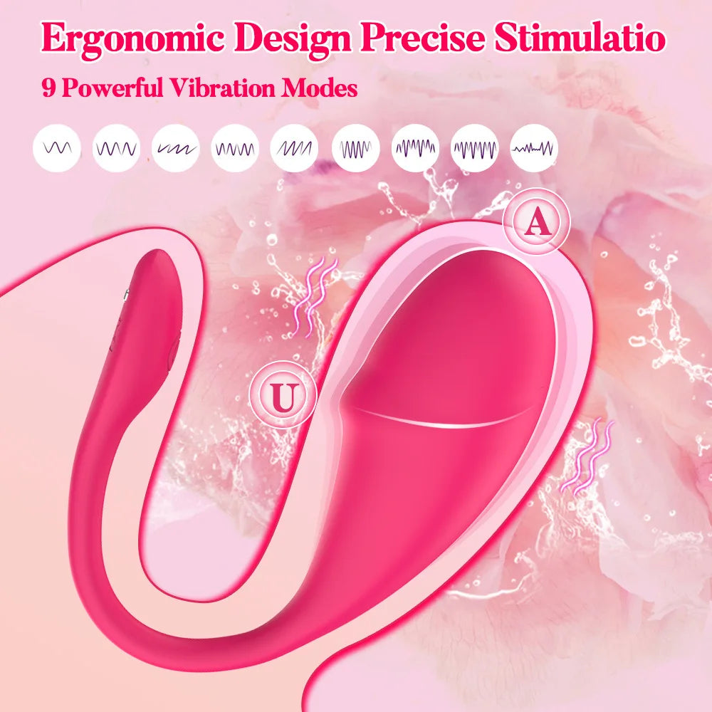 APP Vibrating Egg for Women Vaginal Vibrator G Spot Stimulator Dildo Clitoris Massager Sex Toy for Couple Adult 18+
