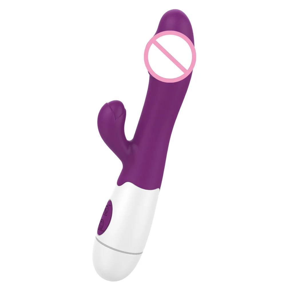 Vibrators For Women Vagina Massage 30 Frequency Dual Vibrating Erotic G-spot Masturbator Sex Toys