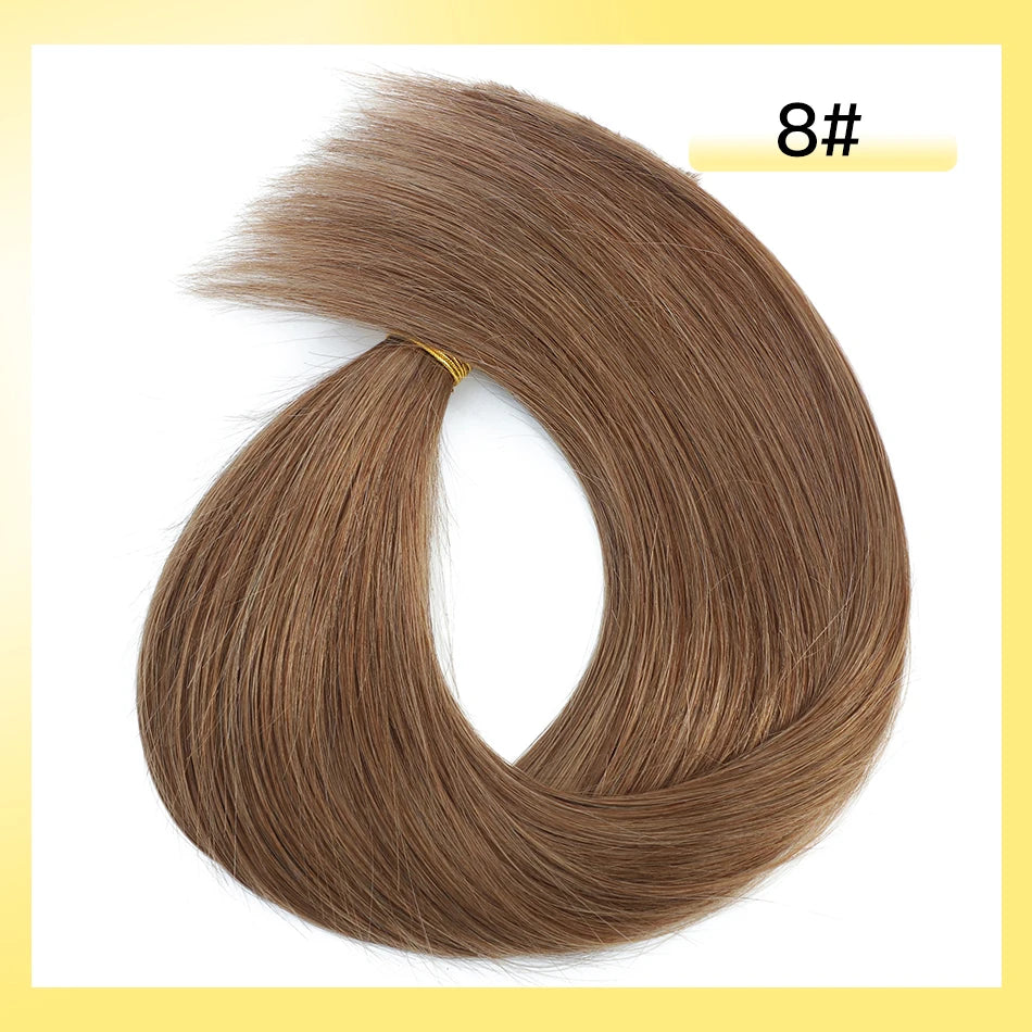 No Weft Vietnamese Hair Human Hair Bulk 613 100% Virgin Remy Straight Hair Bulk 99j Real Natural Hair Extension Grey Blond Hair