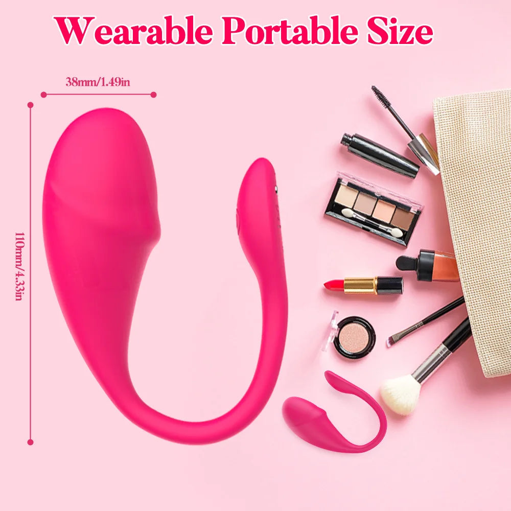APP Vibrating Egg for Women Vaginal Vibrator G Spot Stimulator Dildo Clitoris Massager Sex Toy for Couple Adult 18+