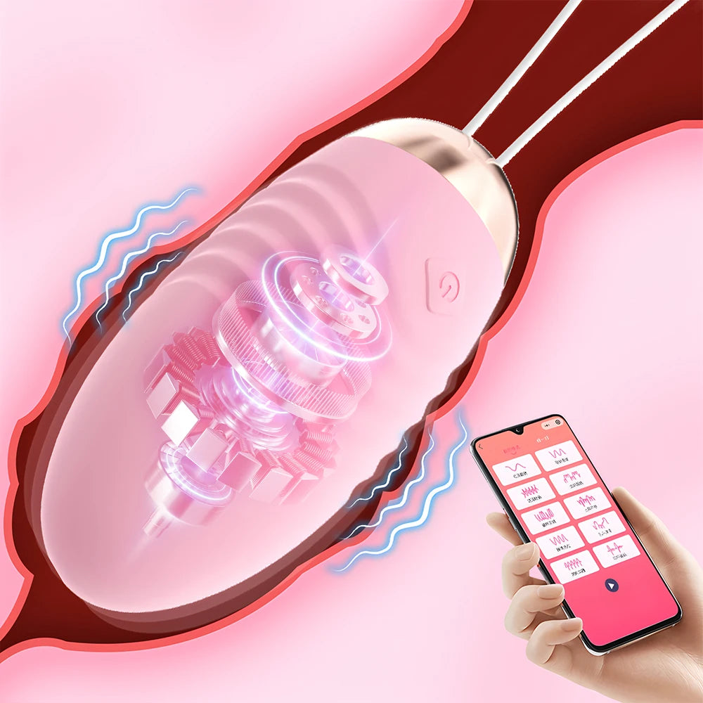 Wireless Bluetooth Vibrator for Women App Remote G Spot Vibrating Egg Clit Female Panties Sex Toys For Women Adult Sex Toy