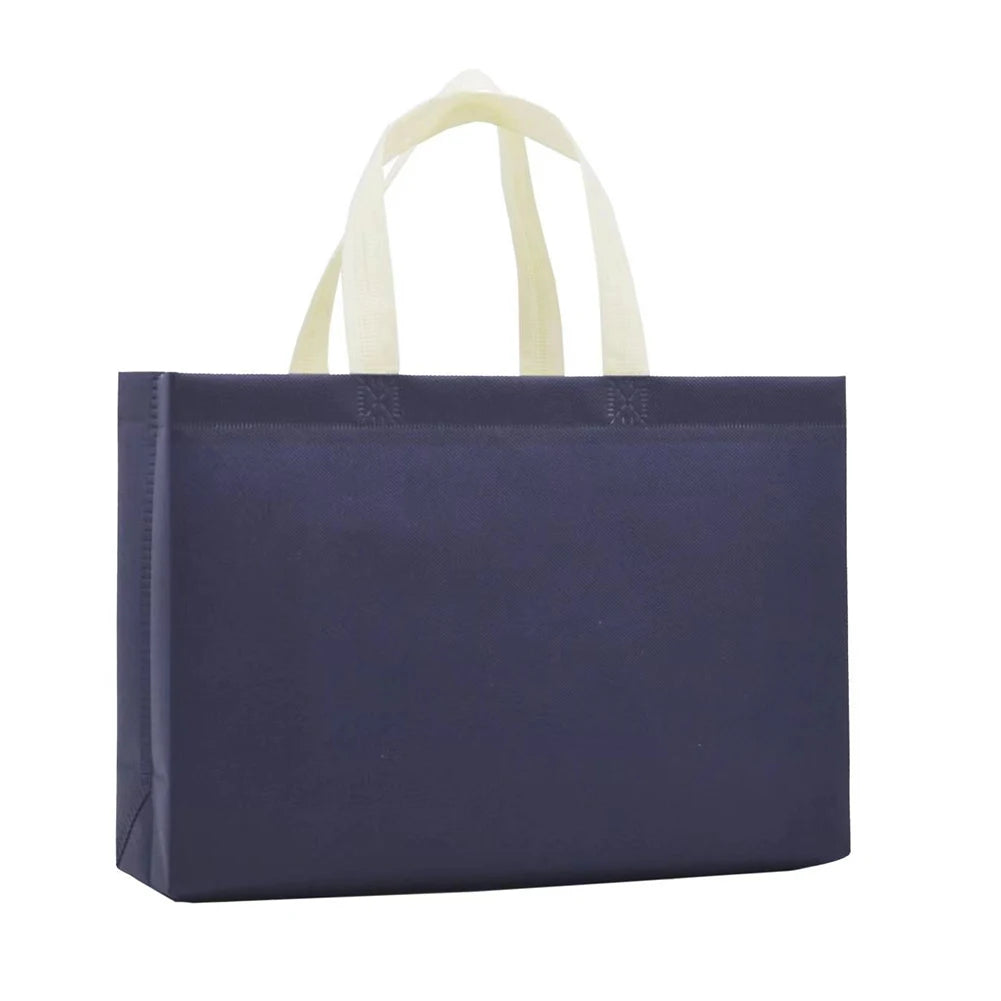 Women Foldable Shopping Bag Reusable Eco Large Unisex Fabric Non-woven Shoulder Bags Tote Grocery Cloth Bags Pouch