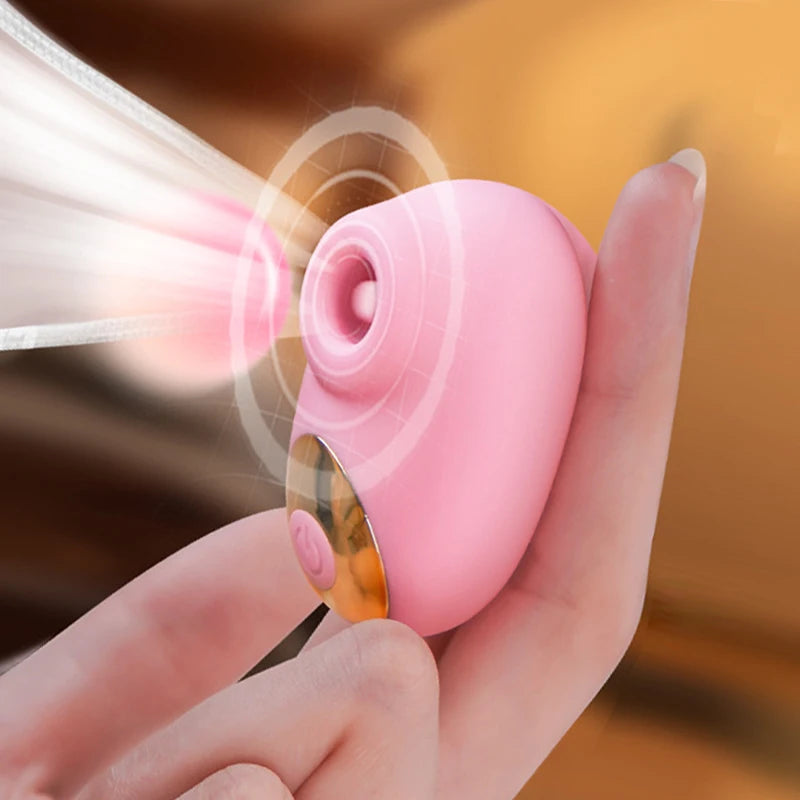Sucking Vibrator Finger Sex Toy for Women,Fingertip Fun Jumping Egg Clit Massage G spot Vibration Portable Sexurl Tools