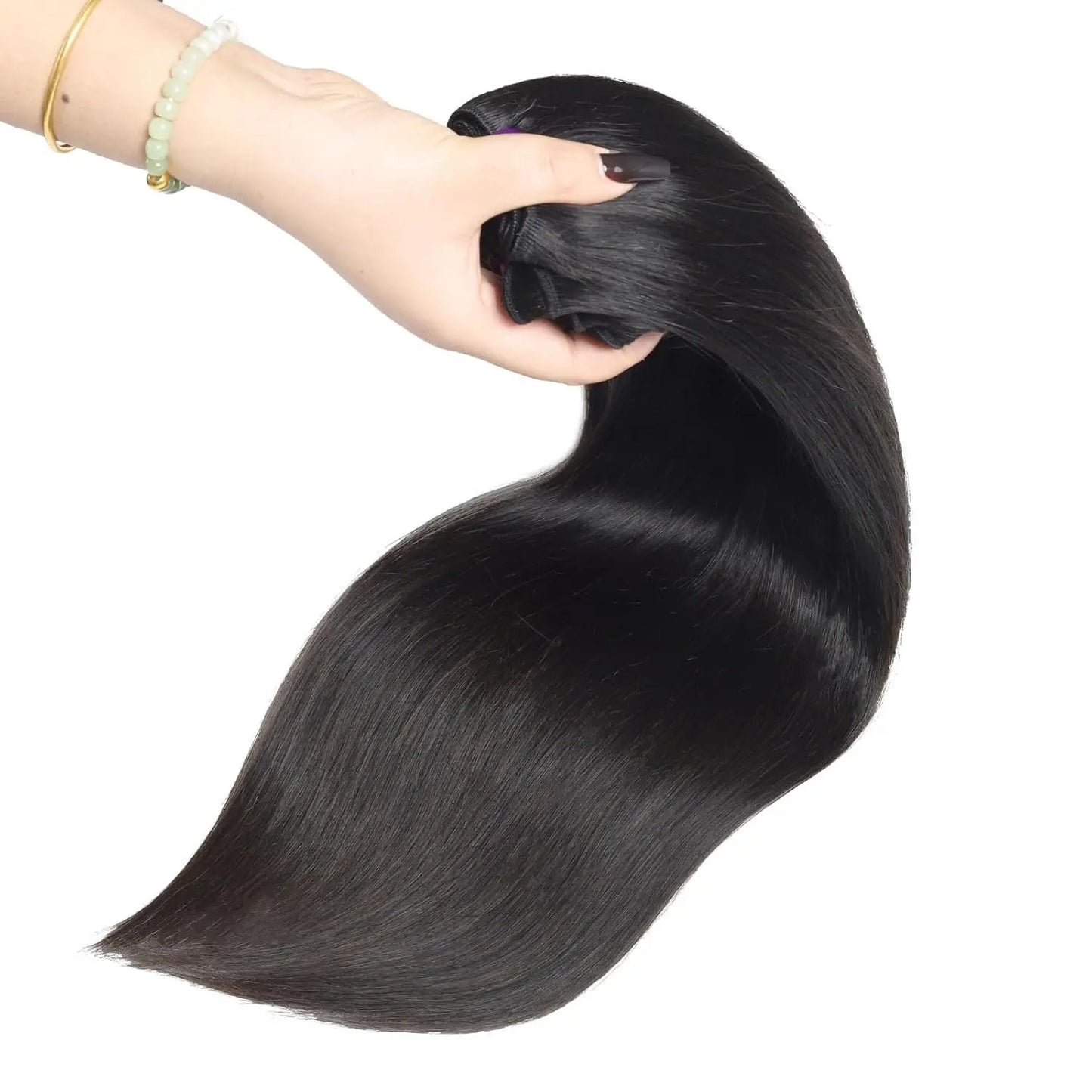 30 Inch Brazilian Bone Straight Hair Bundles 100% Human Hair Weave Bundles Straight Virgin Human Hair 1/3/4 Bundles