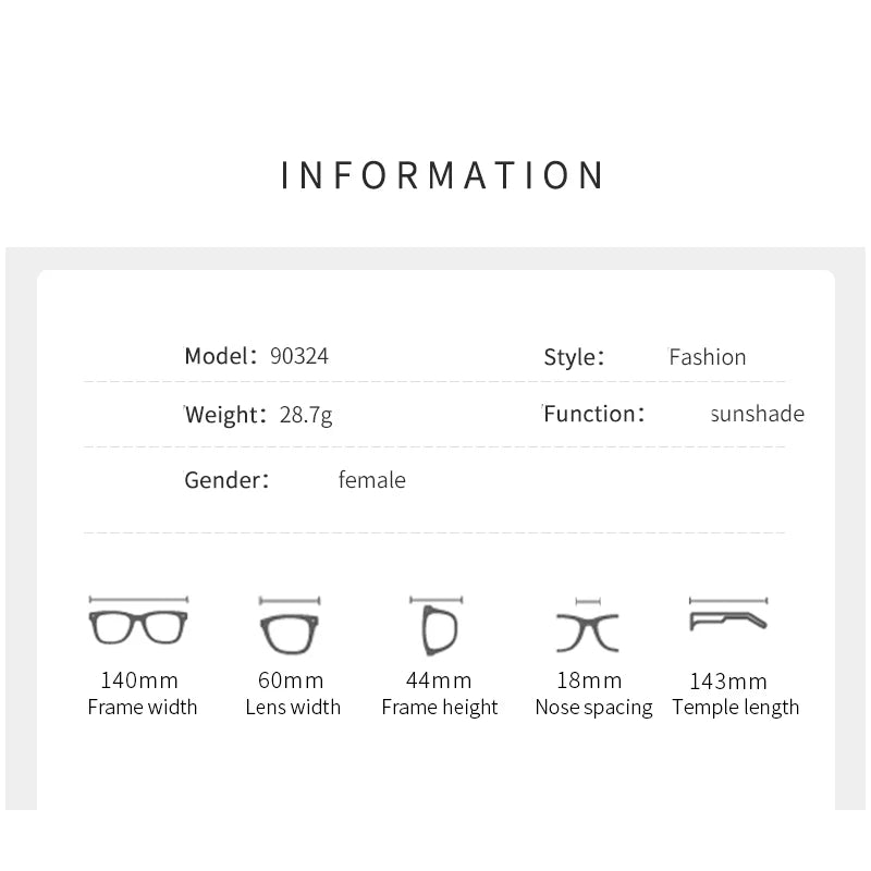 Women's Fashionable Frameless Edged Sunglasses Square Frame Lace Diamond-set Fashionable Glasses 90324