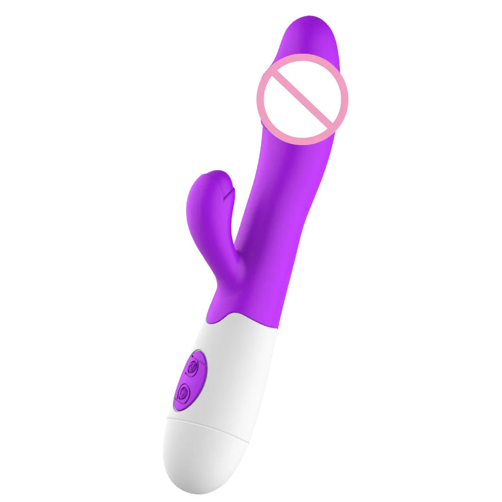 Vibrators For Women Vagina Massage 30 Frequency Dual Vibrating Erotic G-spot Masturbator Sex Toys