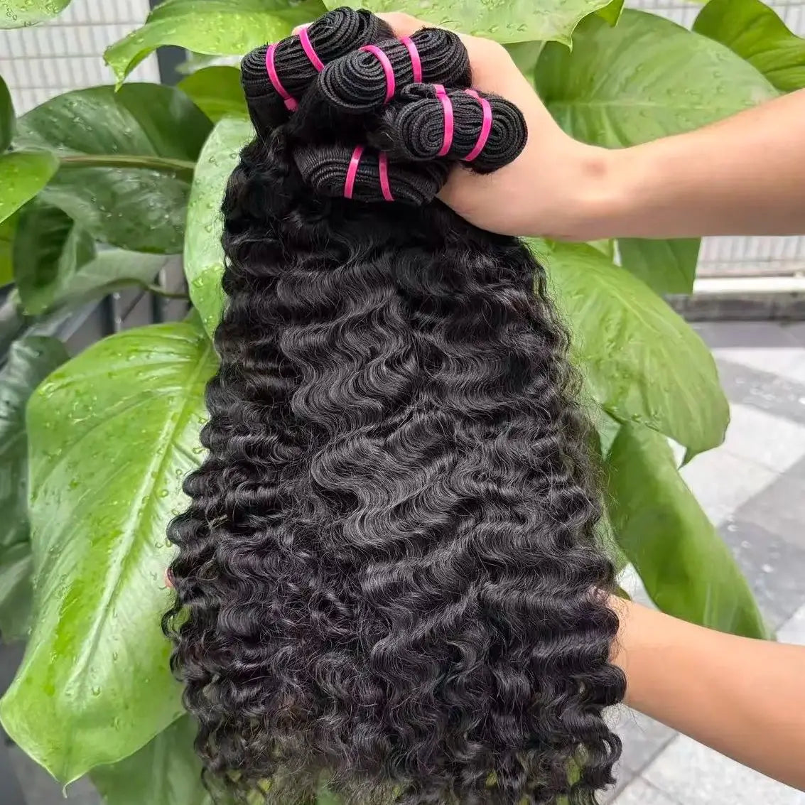 Vbeauty Burmese Curly Brazilian Human Hair Bundles 100% Human Hair Weaving Virgin Human Hair Natural Hair Extensions for Women