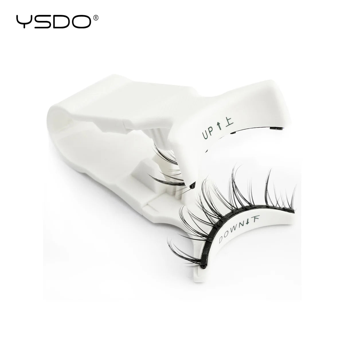 YSDO 1 Pair Magnetic Eyelashes Long-Lasting No Glue Needed Magnetic False Lashes Reusable Makeup Soft Faux 3D Mink Eyelash Tools
