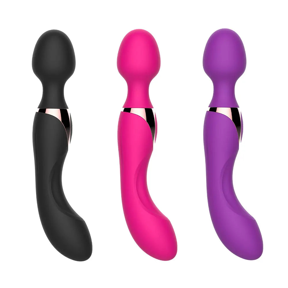 2024 power 10 speed Big Vibration for Women Dual Heads Vibration AV Wand Body Massager Sex Toy For Woman Female Sex Products