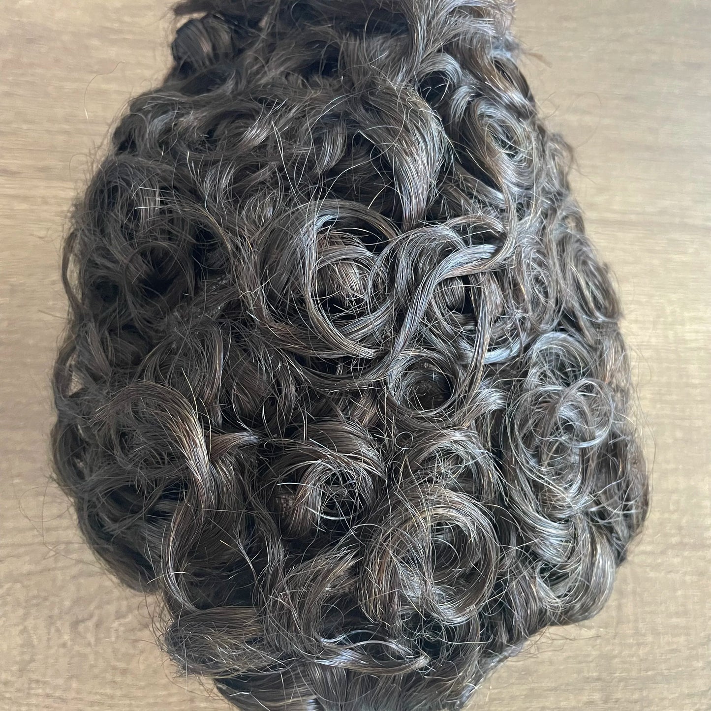 Undetectable European Human Hair 18mm Curly Men Toupee Durable Fine Mono 20mm 28mm Curly Prosthesis Capillary Natural Frontline