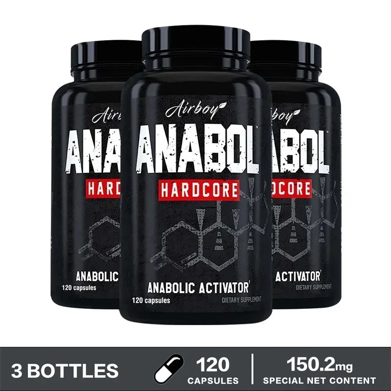 Anabol Hardcore Supplement - Anabolic Muscle Building Supplements That Promote Muscle Protein Synthesis and Increase Strength