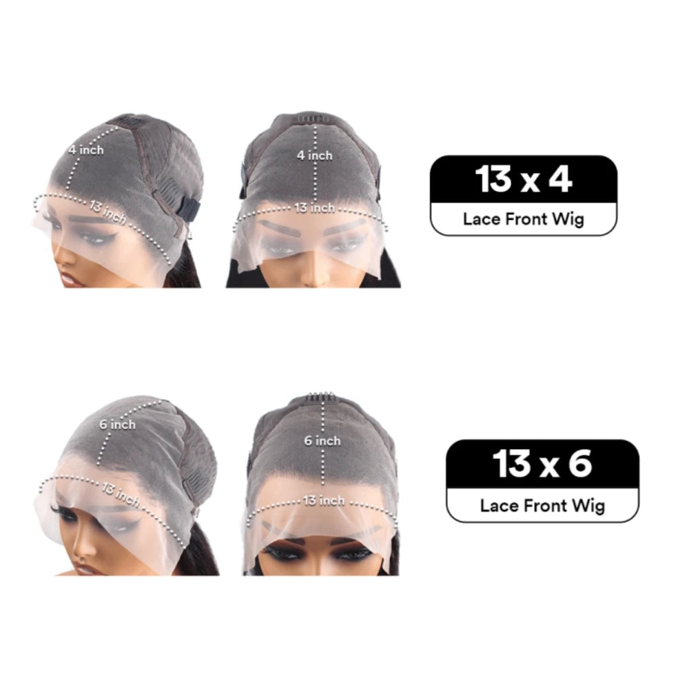 28 30 40 Inch Bone Straight Human Hair Wig 250 Density 13x6 Hd Lace Frontal Wig For Black Women Long Cheap Brazilian Virgin Hair