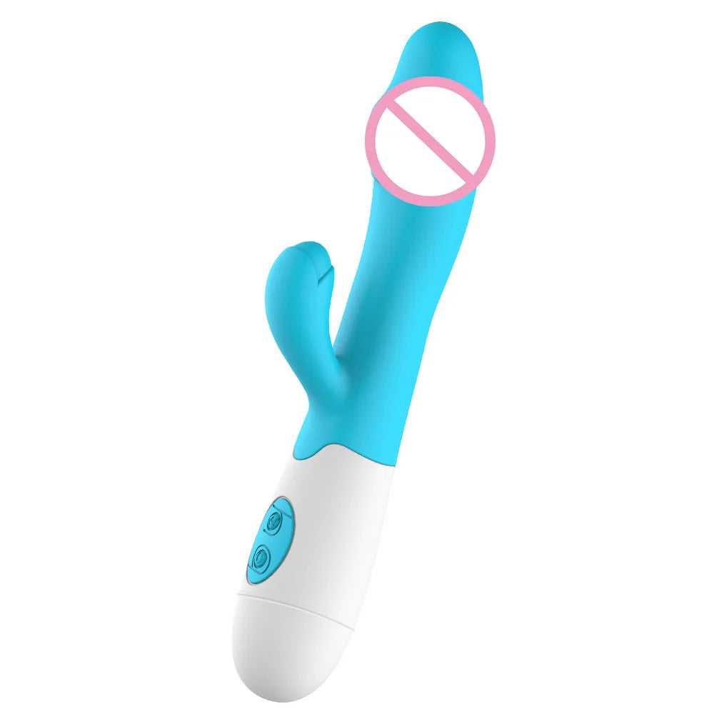 Vibrators For Women Vagina Massage 30 Frequency Dual Vibrating Erotic G-spot Masturbator Sex Toys