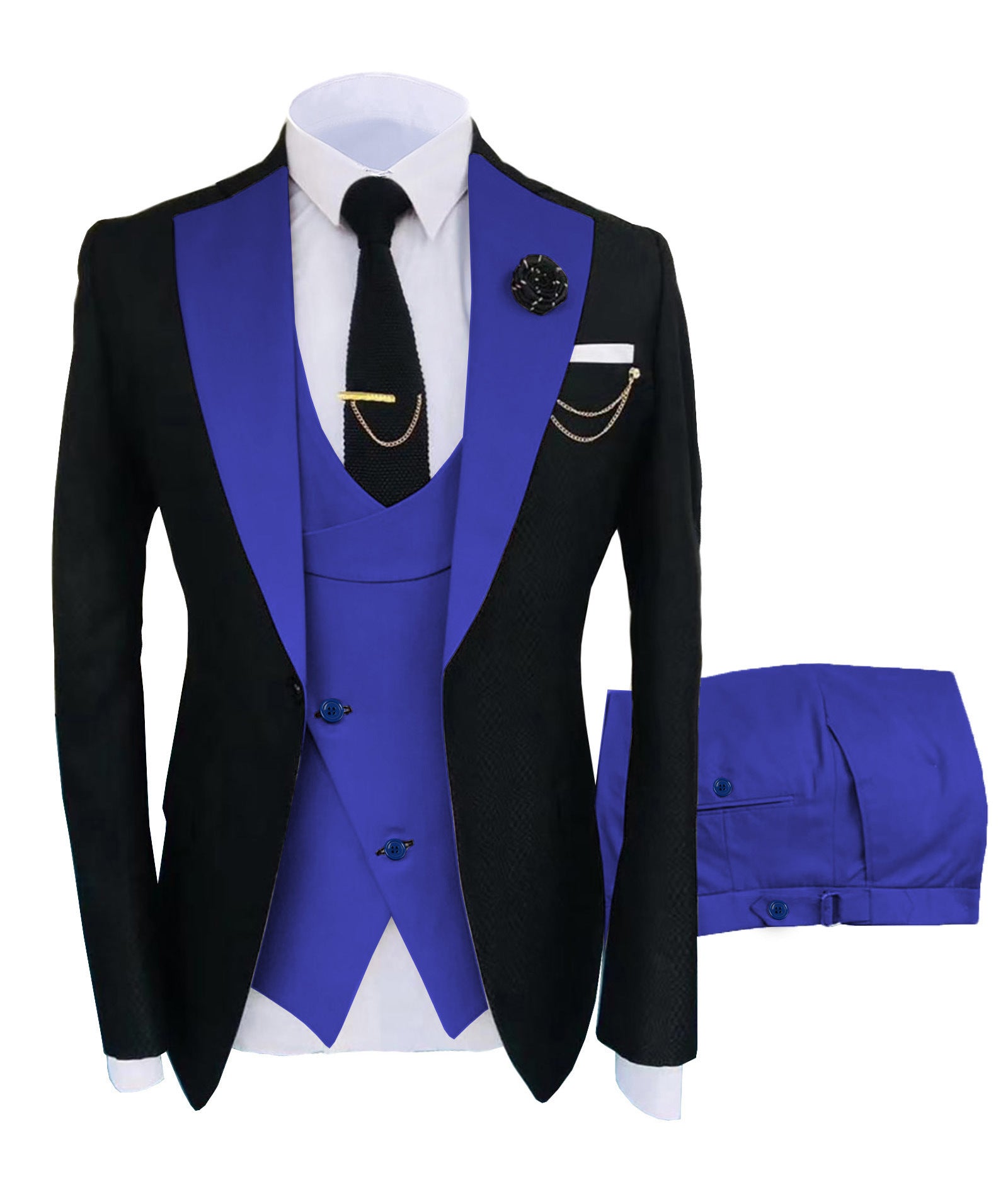 Men's Suit Vest Pants Suit