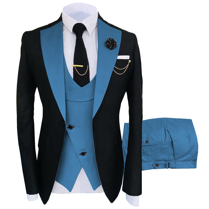 Men's Suit Vest Pants Suit